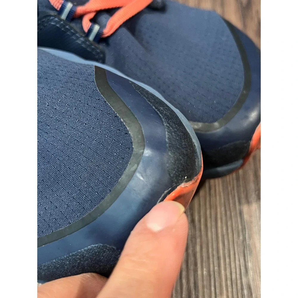 Altra Superior 5 Women size 8 Navy Blue Orange Trail Running Shoes AL0A5483442